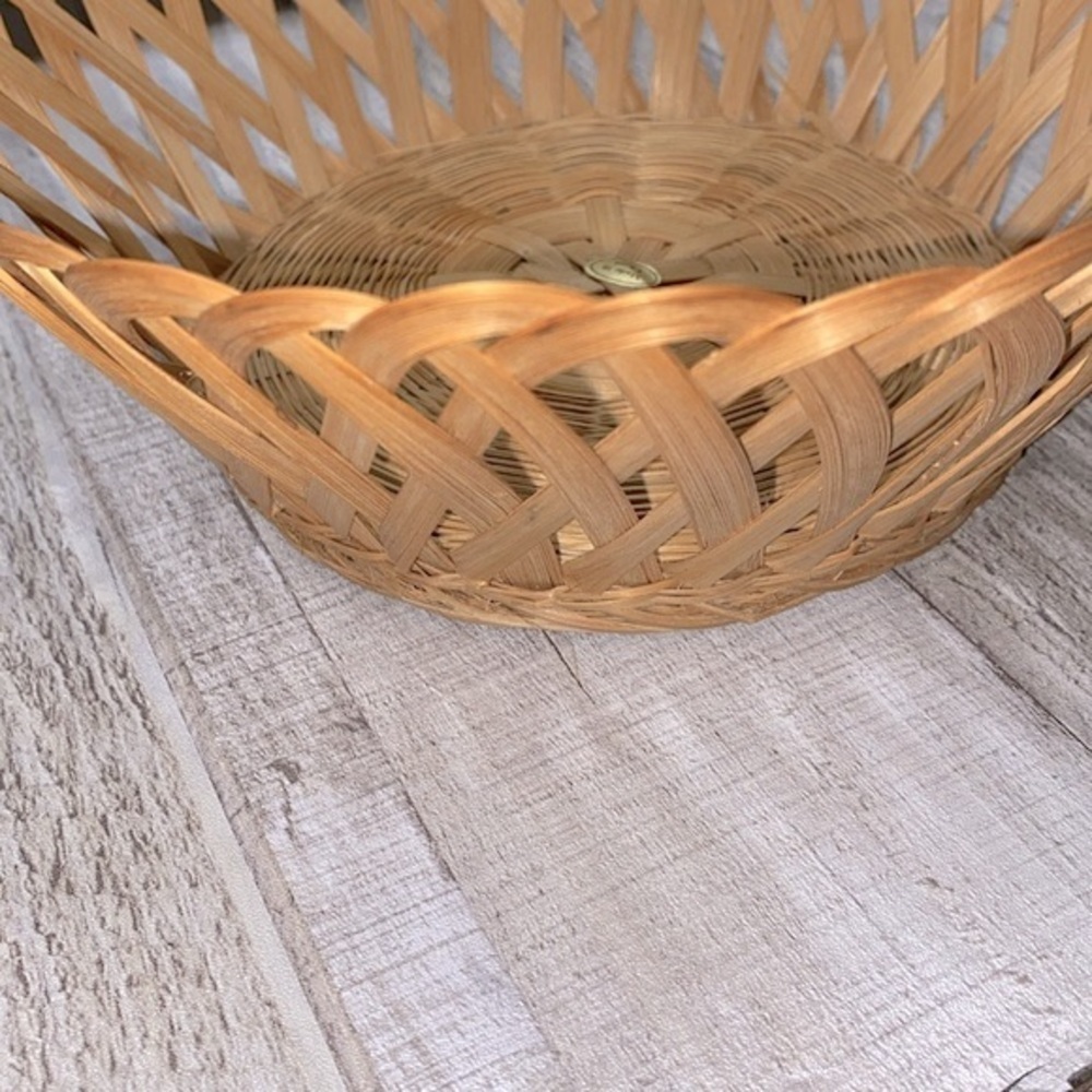 VINTAGE straw wicker basket decor - Picture 5 of 6